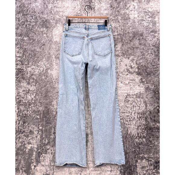 Abercrombie & Fitch Light Blue Straight Leg Jeans - Picture 2 of 7